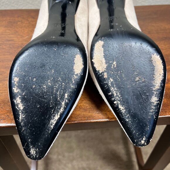 Fabrizio Viti Daisy Heels Pump Priscilla Beaulieu boho retro size 9.5 (39 1/2) - Picture 5 of 14